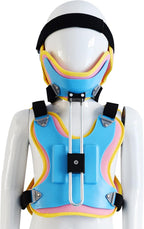 Head Neck Chest Orthosis Adjustable Cervical Thoracic Orthosis Lumbar Support Fracture Support Cervical Rehabilitation Brace for Post Trauma Arthritis Acute Pain Surgery Fractures