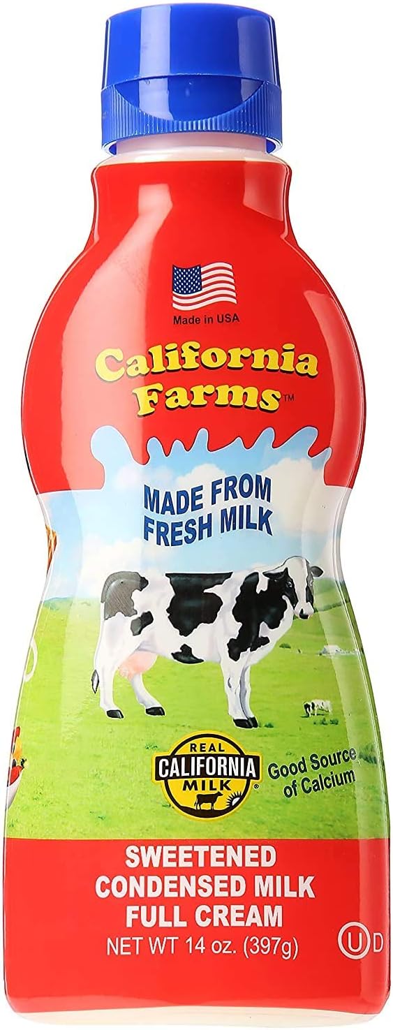 California Farms Sweetened Condensed Milk Full Cream, 14 Oz, Single