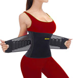Back Brace for Men and Women Lower Back, Lumbar Support Belt Relieve Lower Back Pain with 8 Reinforce Bones,Scoliosis, Sciatica,Herniated Disc,Back Brace for Lifting at Work 04 Black-L