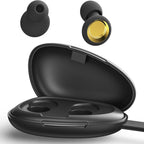 Ear Plugs for Sleeping, Noise Cancelling Earplugs, Ultra Soft Reusable Ear Plugs for Snoring, Travel, Concerts & Study, with Portable Case, Gold