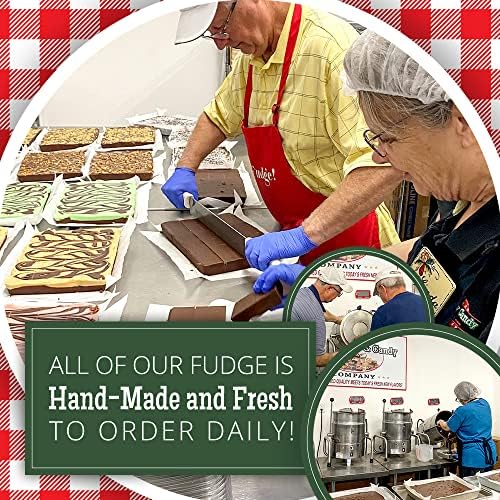 Valley Fudge, Chocolate Cheesecake, Fresh Artisan Fudge, Real Butter, Gourmet Candy, Half Pound Package