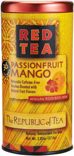 The Republic of Tea Passionfruit Mango Red Tea, 36 Tea Bags