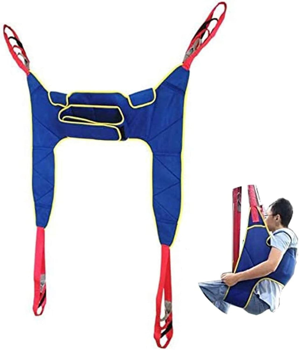 Patient Lift Sling, Solid Fabric Polyester Patient Lift Slings, Universal Patient Lift Sling, Polyester Divided Leg Slings for Patient Lifts, Rehabilitation Aids for The Elderly