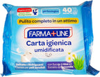 Farmaline Toilet Paper Wipes with Chamomile 40 Pcs