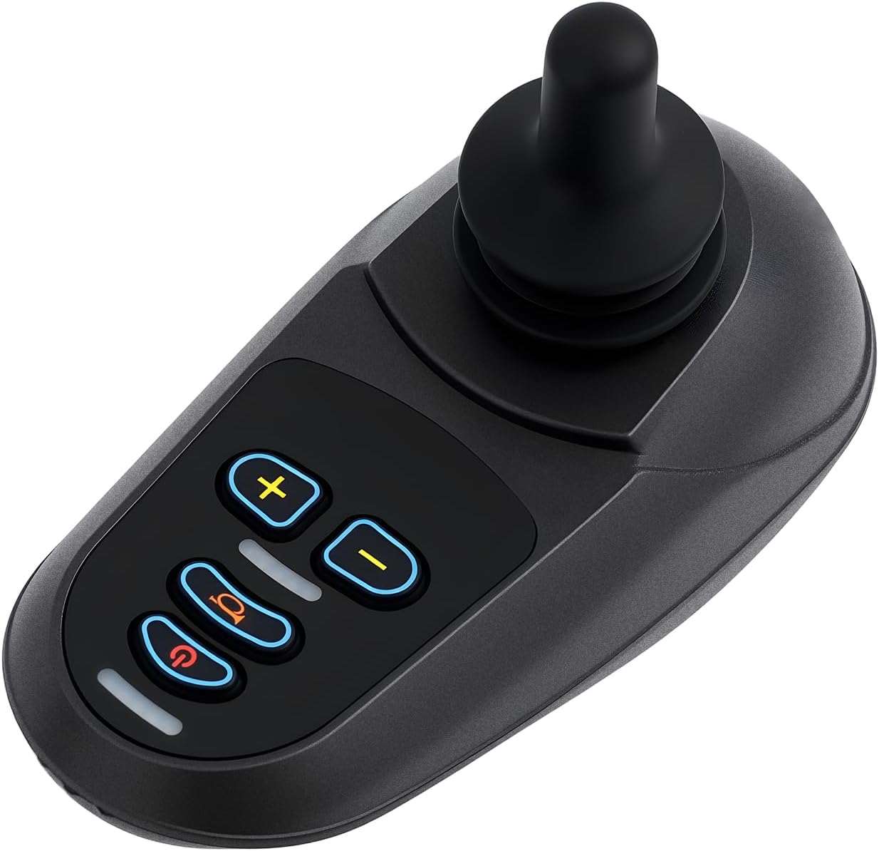 Electric Wheelchair Joystick Controller, 24V DC Mobility Control Handle with Adapter Cable ML2P Replacement Joystick for Power Wheelchair Scooter Ergonomic Design for Seniors Disabled and Caregivers