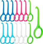 15PCS Clear Aligner Remover Tool for Invisalign, Easy & Gentle Orthodontic Aligner Remover, Invisible Braces Removal Hooks, Portable Dental Tool for Braces, Invisible Retainers, Aligners