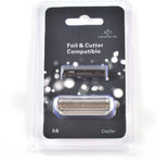 Replacement Shaver Foil and Cutter Fits Braun Cruzer 5S P40 P50 P60 P70 P80 P90 M30 M60 M90 550 555 570 575 5604 5607 5609