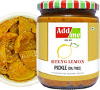 Add me Lemon Pickle Without Oil Sweet and Sour Lime Pickles with mild Hing - 500g nimbu ka heeng achar Homemade Recipe & Taste