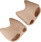 Baisdan Toe Undies for Dance, Half Sole Toe Thongs for Lyrical Dance Contemporary Shoes, Nylon Foot Undies Footwear