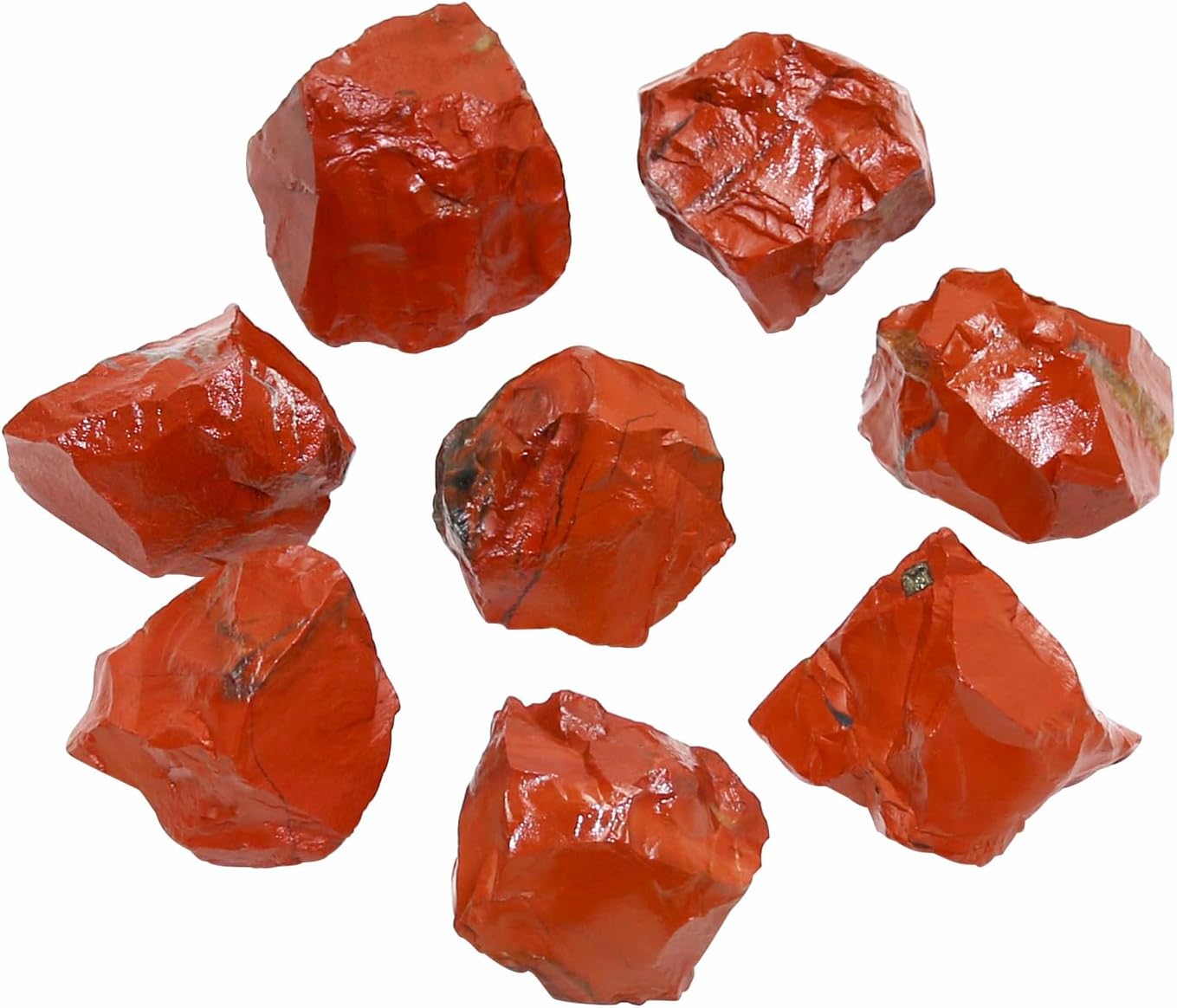 Raw Red Jasper Stone Crystals Bulk, Real Gemstones and Crystals, Rocks and Minerals, Healing Crystals, Quartz Crystals and Healing Stones, Cuarzos Originales De Energia Y Piedras(1LB)