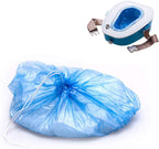 YOMQLJXB 30PCS Portable Car Toilet dedicated Plastic Replacement Bags,potty bags