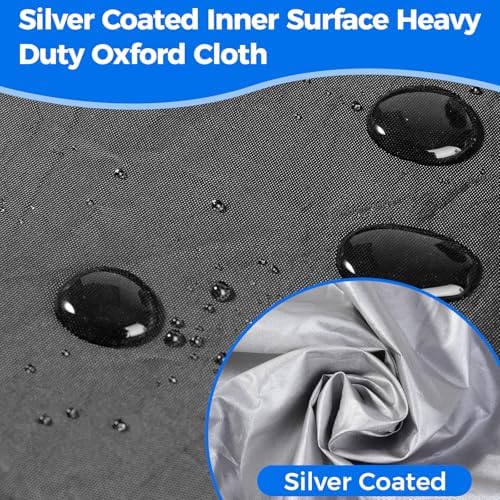 Wheelchairs Cover Waterproof, Reflective Handle,Heavy Duty Outdoor Protective for Travel Wheelchair,Electric Wheelchair,Protector from Dust Dirt Snow Rain Sun Rays, 39.4”×39.4”×29.5” Black