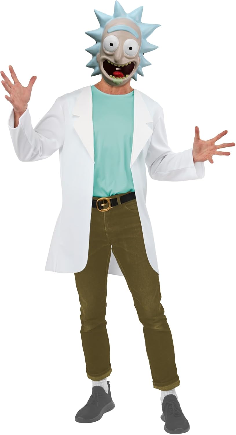 Rubies Rick And Morty: Rick Sanchez Costume for Adults, Men's