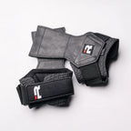Iron Rebel grips Wrist Wraps figure 8 Lifting Straps (Pair) - Heavy Duty Deadlift Straps for Men & Women - Weightlifting Wrist Straps for Powerlifting, Strongman & Gym - Professional Strength Workout Straps for Max Grip