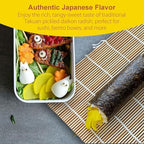 Fusion Select Pickled Radish Takuan - Japanese Daikon Radish Pickles for Sushi, Bento Box, Sandwich, Salads, Rice Dishes - Authentic Flavor, Crisp Texture - Asian Snacks