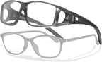 LVIOE Fit Over Blue Light Blocking Glasses and Computer Eyewear- Wear Over Prescription Glasses/Reading Glasses/RX Glasses