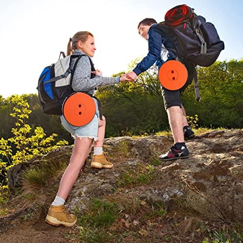 Fishboy Upgraded Collapsible Stool, 400lbs Max Weight, Lightweight But Sturdy, Portable Retractable Folding Telescoping Foldable Camping Stool for Adults Outdoor Fishing Hiking BBQ