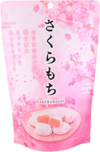 Sakura Mochi Premium Traditional Japanese Rice Cakes, 130g, Soft Chewy Wagashi Food Sweets Estala