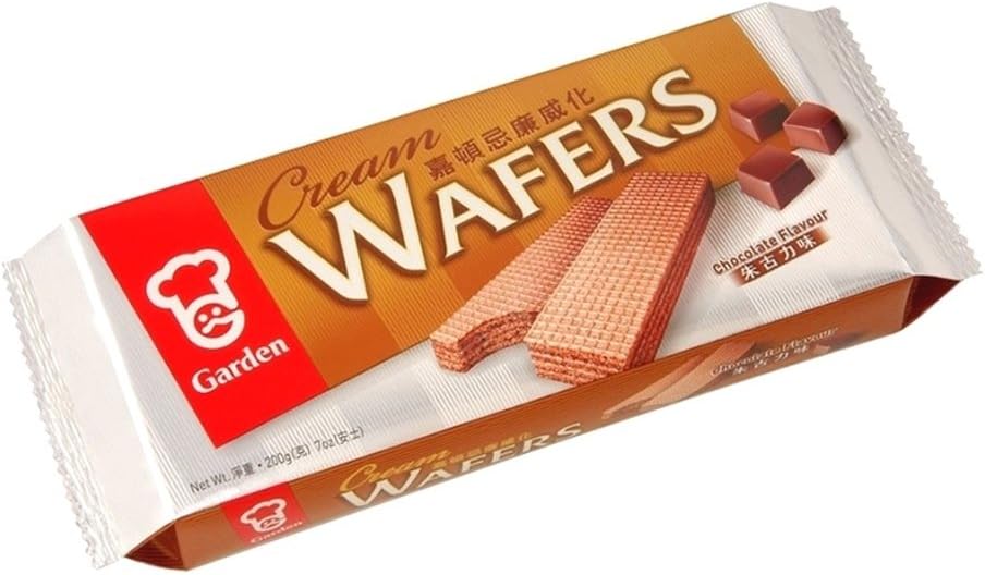 Garden - Cream Wafers - Chocolate Flavour (Net Wt. 7 Oz.)