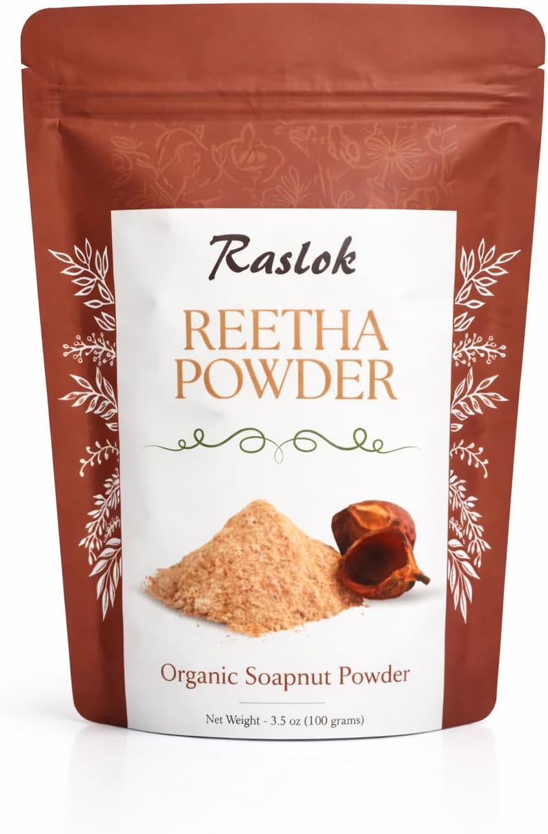Soapnut/Aritha/Reetha Powder for hair care | Natural | No Added Preservatives and Additives (3.52 oz)