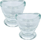 2 Pcs Glass Eye Wash Cups Eye Wash Cleaner for Eye Rinse,Portable Eye Care Tools