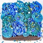 Hanukkah Sprinkles for Cake Decorating, Cupcake Decorating and Baking in Blue and Gold Jimmies, Confetti Quin, Sugar Pearl with Stars of David Sprinkles for Ice Cream, Donuts