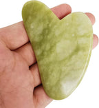 Gua Sha Massage Tool - Gua Sha Crystal Jade Plate for Skin Care,Face Back Massage Relaxation Therapy Trigger Point Therapy