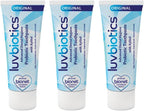 Luv Biotics Probiotic Mint Toothpaste with Xylitol & Aloe Vera – Fresh Breath, Cavity Protection, Microbiome Support & Healthy Gums – No Sulphates or Parabens - 3 x 75ml
