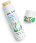 Badger Bug Bite Itch Relief Stick, Natural & Organic Anti Itch Cream for Bug Bites, Rashes & Poison Ivy, Fast Itchy Skin Relief After Bite, Works Great, Smells Great, Easy to Use, .6 oz