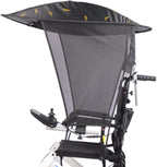 Electric Wheelchair Umbrella Canopy - Universal Sun Shade Rain Cover, Resistant Protection Awning with Clamp Stand for Most Wheelchairs