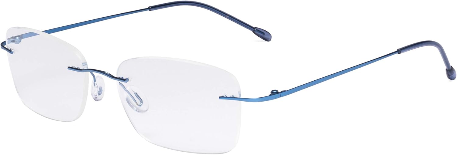 Eyekepper Ladies Frameless Reading Glasses - Lightweight Rimless Readers for Women