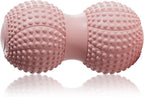 Peanut Massage Ball for Deep Tissue, Trigger Point Therapy, Myofascial Release – Double Lacrosse Foam Roller for Back, Neck, Foot, Muscle Relief, Yoga & Physical Recovery (Pink)