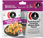 Ching's Secret Paneer Chilli Masala - 5 Single Use Pouch - 100 Gram