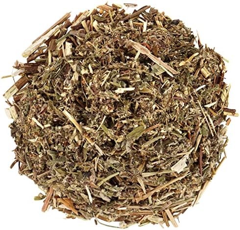 Halo Naturals Organic Mugwort Herb Cut & Sifted, 4 Ounces (Artemisia vulgaris) USDA Certified | Resealable Pouch| Packaged in The USA (Pack of 1)