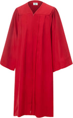 SAMDEEMI Unisex Adult Matte Graduation Gown Only, for High School, Bachelor, Choir Robes, Pulpit Robe, Pastor and Halloween