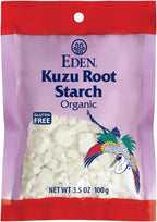 Eden Organic Wild Kuzu Root Starch, Kudzu Powder, Thickener, Macrobiotics, Gluten Free, 3.5 Oz