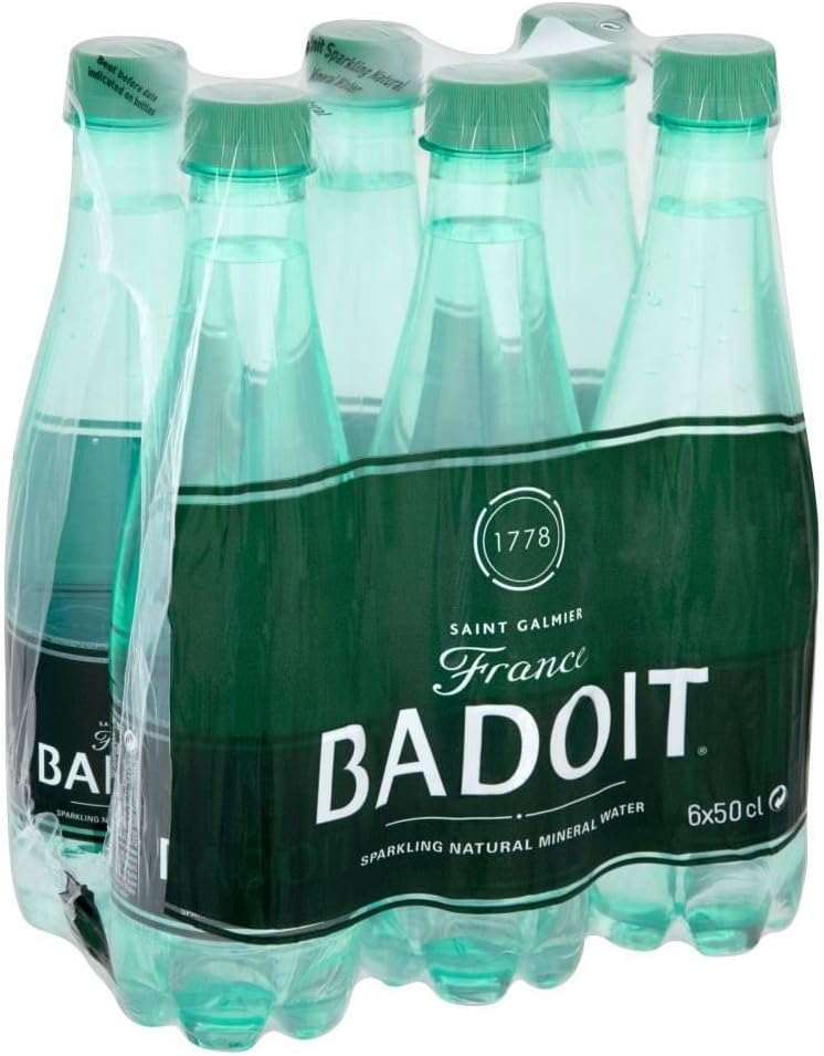 Badoit Naturally Sparkling Mineral Water (6x500ml) - Pack of 2