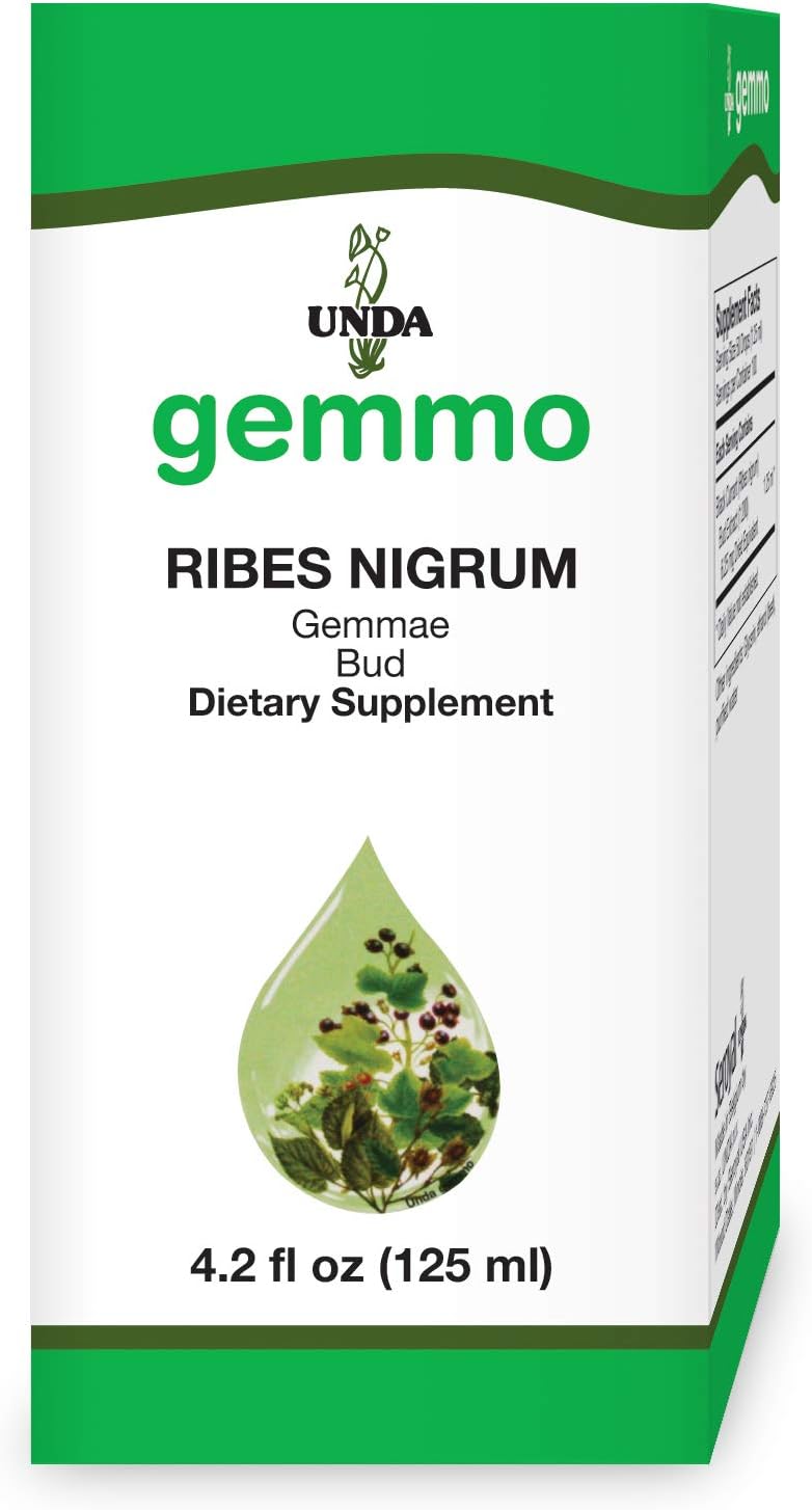 UNDA Gemmo Therapy Ribes Nigrum | Black Currant Bud Extract | 4.2 fl. oz.