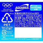 Aquarius Sports Drinks PET (500ml) 16.9 fl.oz. (Pack of 10) - MADE IN JAPAN