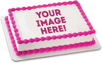 Custom Cake Edible Images, Make your Own Custom Cake Topper Edible Personalized Image (7.5"x10")