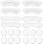 Shoe Heel Pads, Gel Cushion Inserts, Back of Heel Cushion, Clear Heel Pads for Women Men Shoes