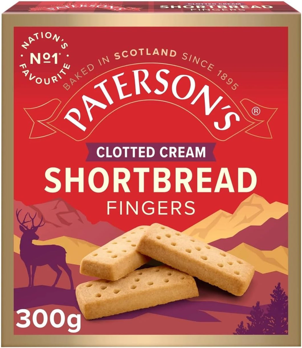 Paterson Shortbread Fingers 300g (Pack of 1)