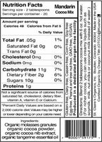 St. Claire's Organic Gourmet Hot Cocoa, (Mandarin, 12 Ounce Bag, 20 servings) | Allergen-Free, Vegan, GMO-Free, Gluten-Free | Made in our Allergen-Free facility