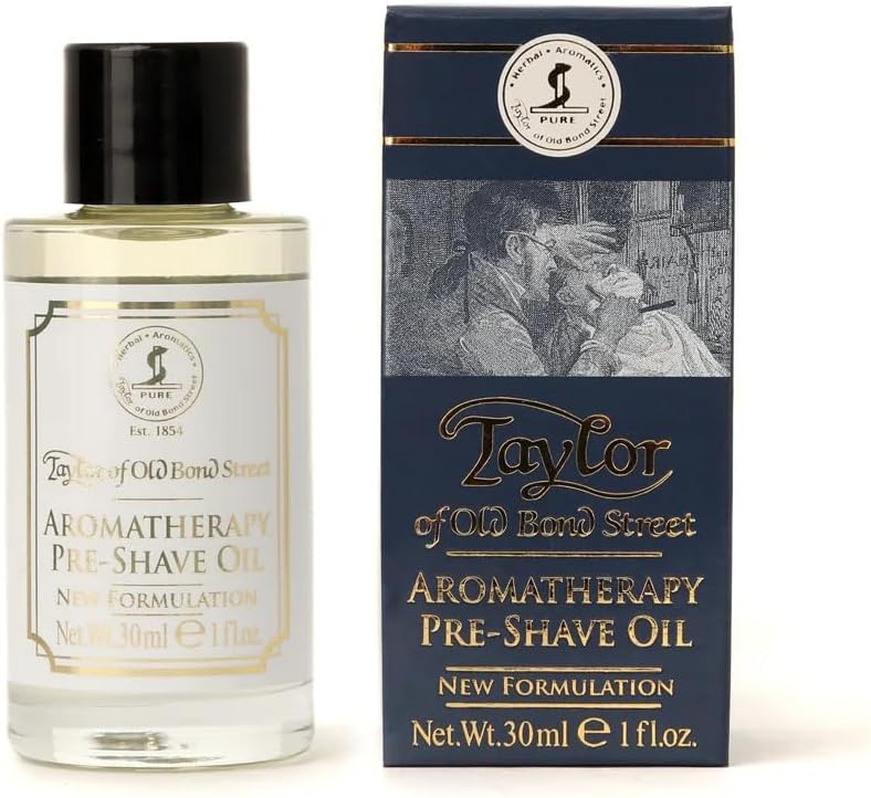 Taylor of Old Bond Street Pre-shave Oil, 1.06-Ounce, 30ml preshave