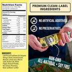 Brick House Sunny Honey Balsamic Vinaigrette Dressing & Marinade, 12oz - Low-Sodium, Low-Carb, Dairy-Free, Gluten-Free, Non-GMO, Balsamic Vinaigrette Salad Dressing, Keto-Friendly, Made in USA