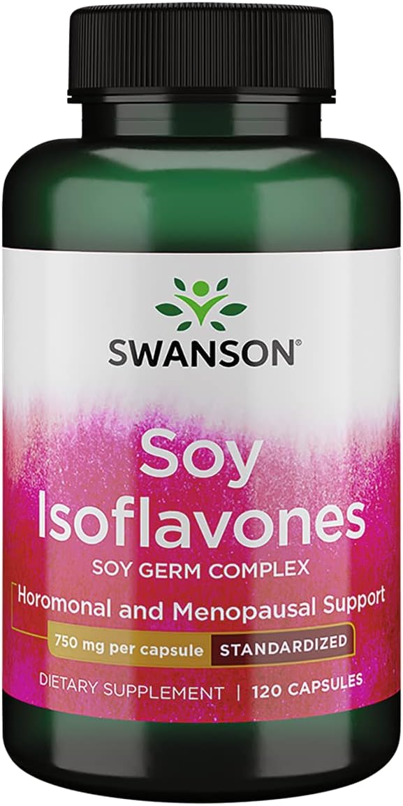 Swanson Soy ISOFLAVONES STD 750 MG 120 CAPS