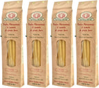 Rustichella d'Abruzzo Bucatini (Pack of 4), 500g Each - Classic Italian Pasta with a Hole - Perfect for Amatriciana Sauce - Artisan Pasta from Abruzzo