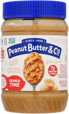 Peanut Butter & Co., Crunch Time, Crunchy Peanut Butter, 16 oz (454 g) (Pack of 3)