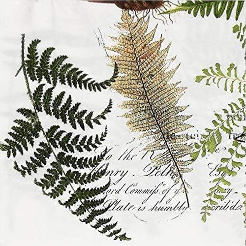 Zelten Colored Paper Napkins, 20 Count Shabby Chic Napkins for Wedding, Dinner Tea Party Shower (Fern Ⅱ)