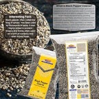 Rani Black Pepper Coarse Ground 28 Mesh (Table Grind) 3.5oz (100g) ~ All Natural | Vegan | Gluten Friendly | NON-GMO | Kosher | Product of Vietnam